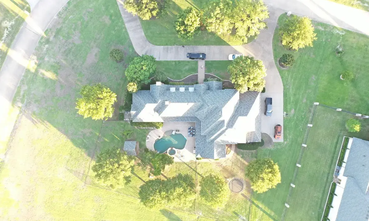 New shingle roof installation on a home in Stokesdale